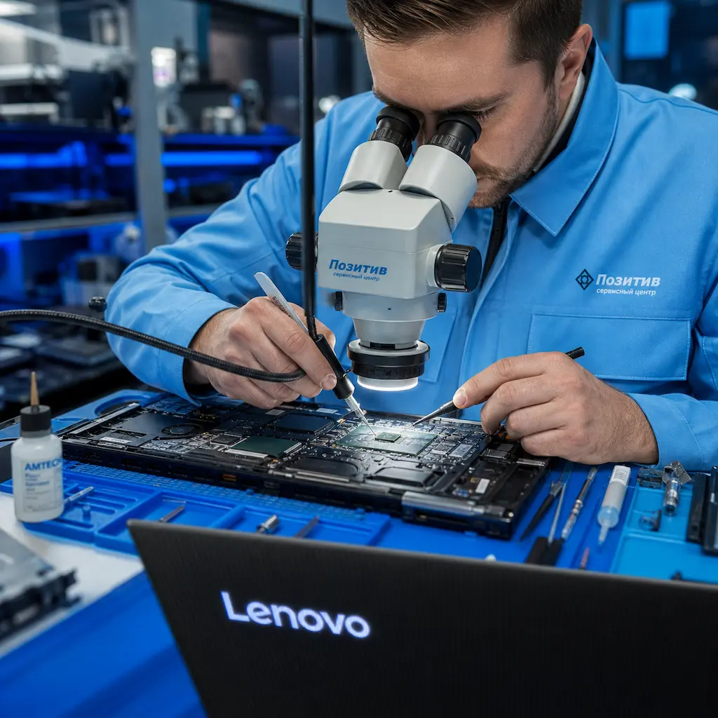Замена видеокарты ноутбука Lenovo в Батайске