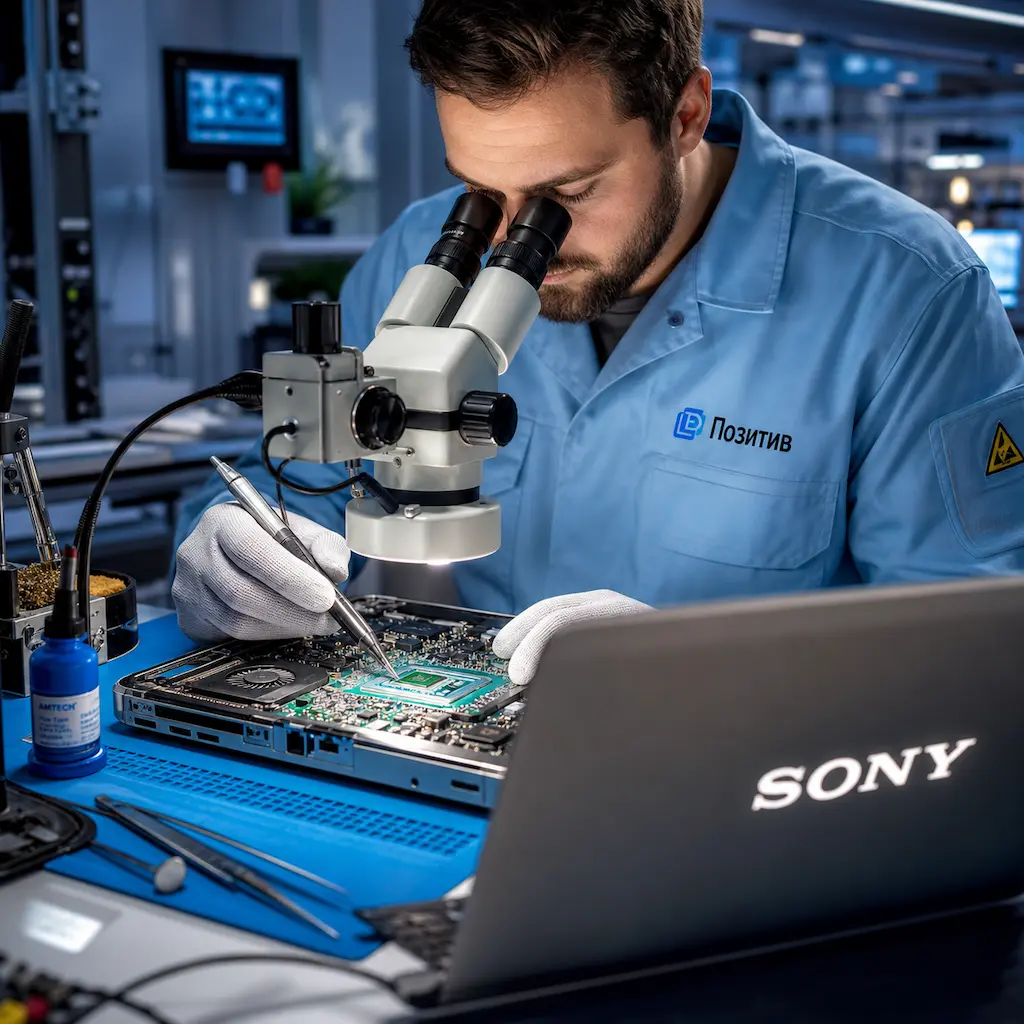 Замена видеокарты ноутбука Sony в Батайске