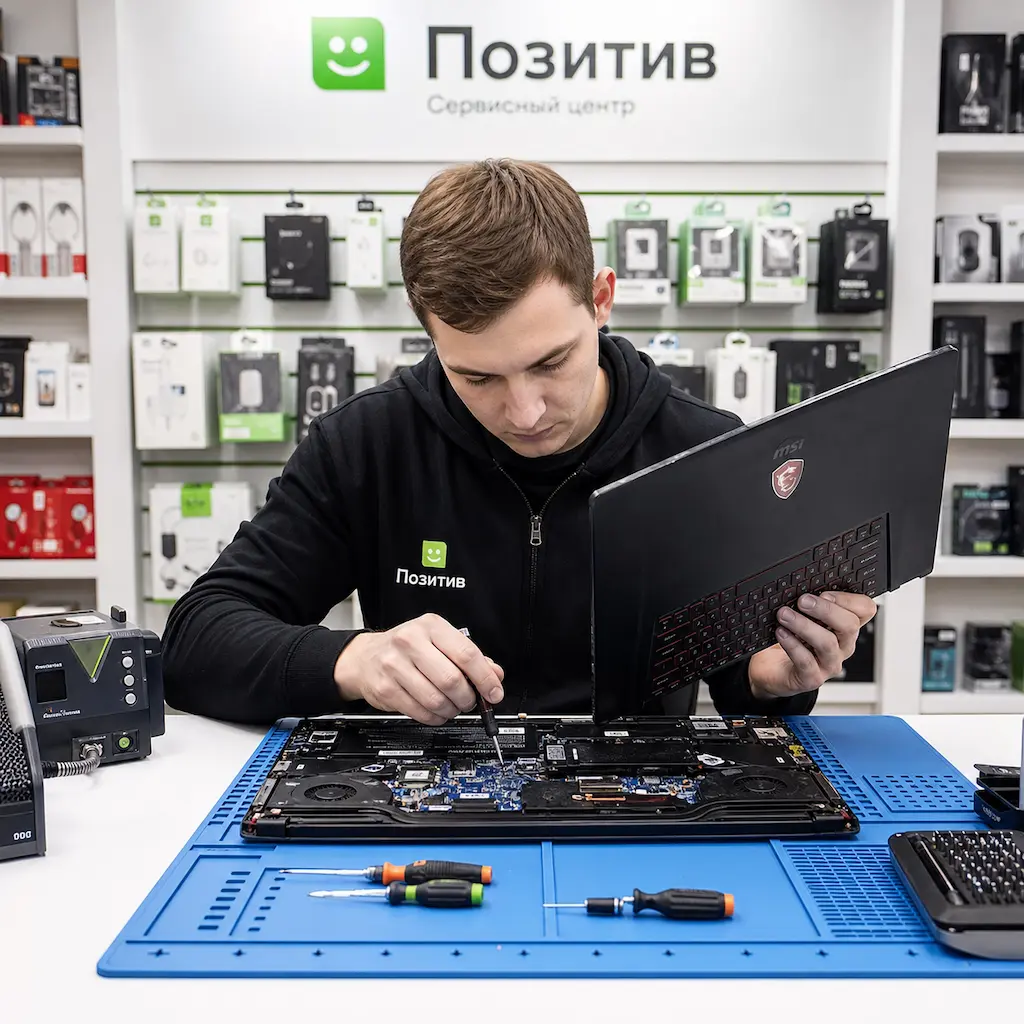 заменить клавиатуру на ноутбуке MSI в Батайске
