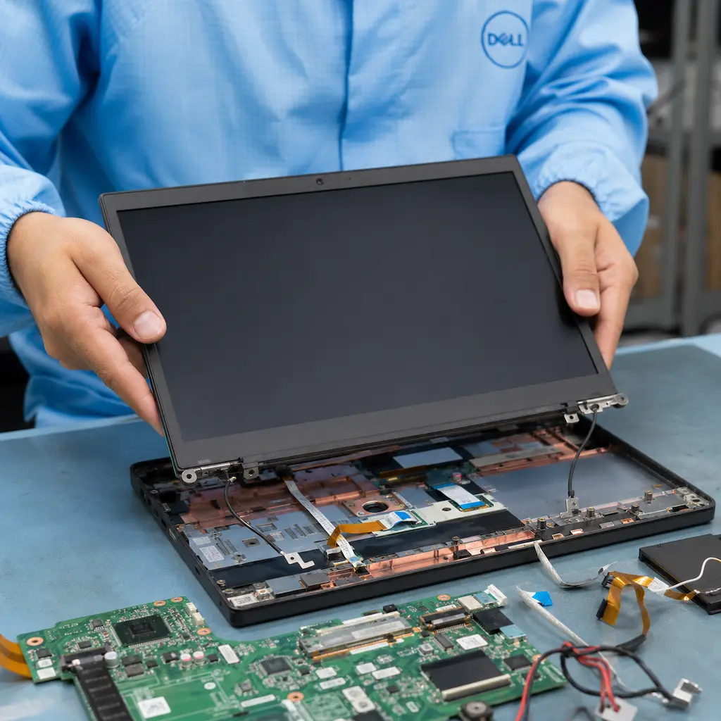 заменить матрицу ноутбука Dell в Батайске