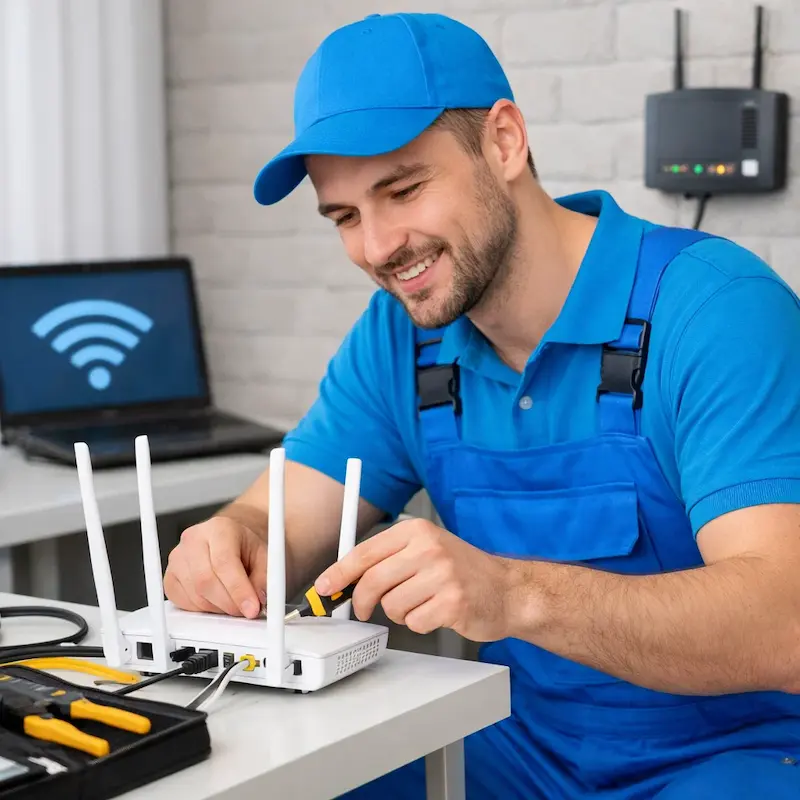 Настройка Wi - Fi в Батайске