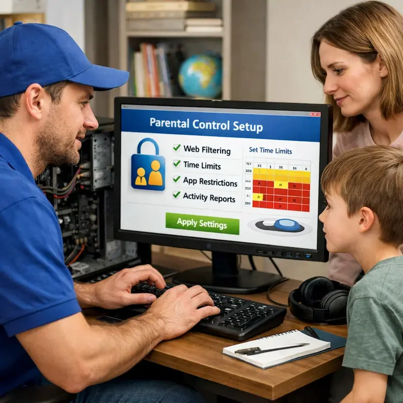 установка родительского контроля в Батайске