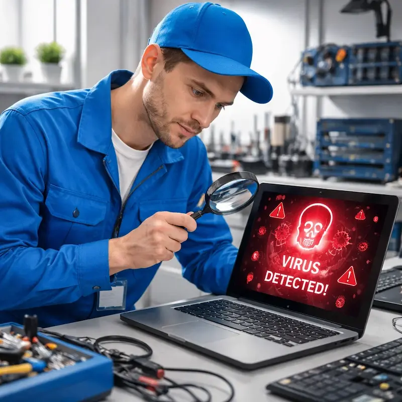 Поиск компьютерных вирусов в Батайске