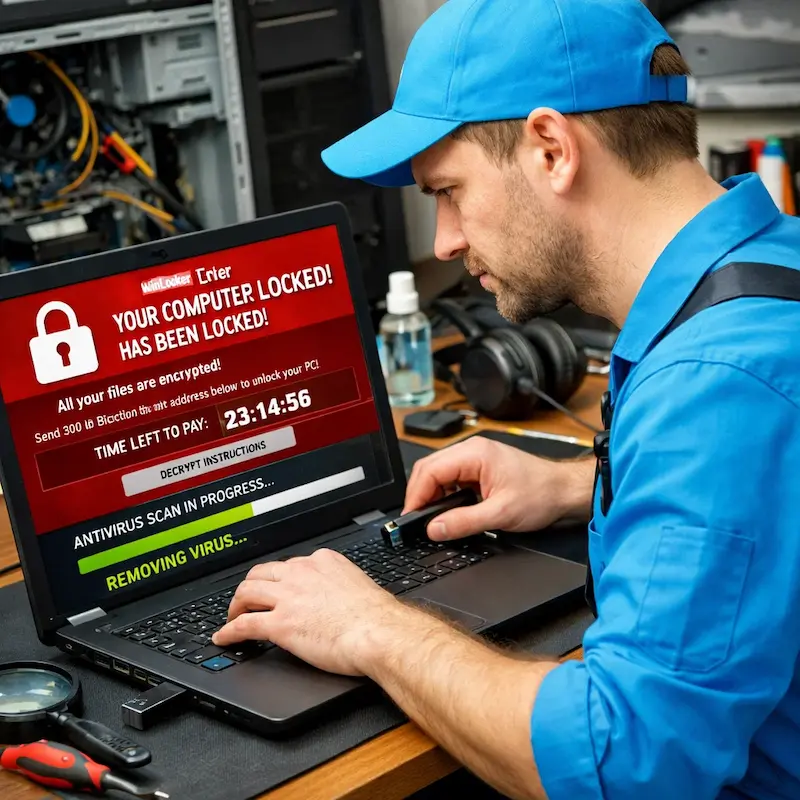 Удалить винлокер в Батайске